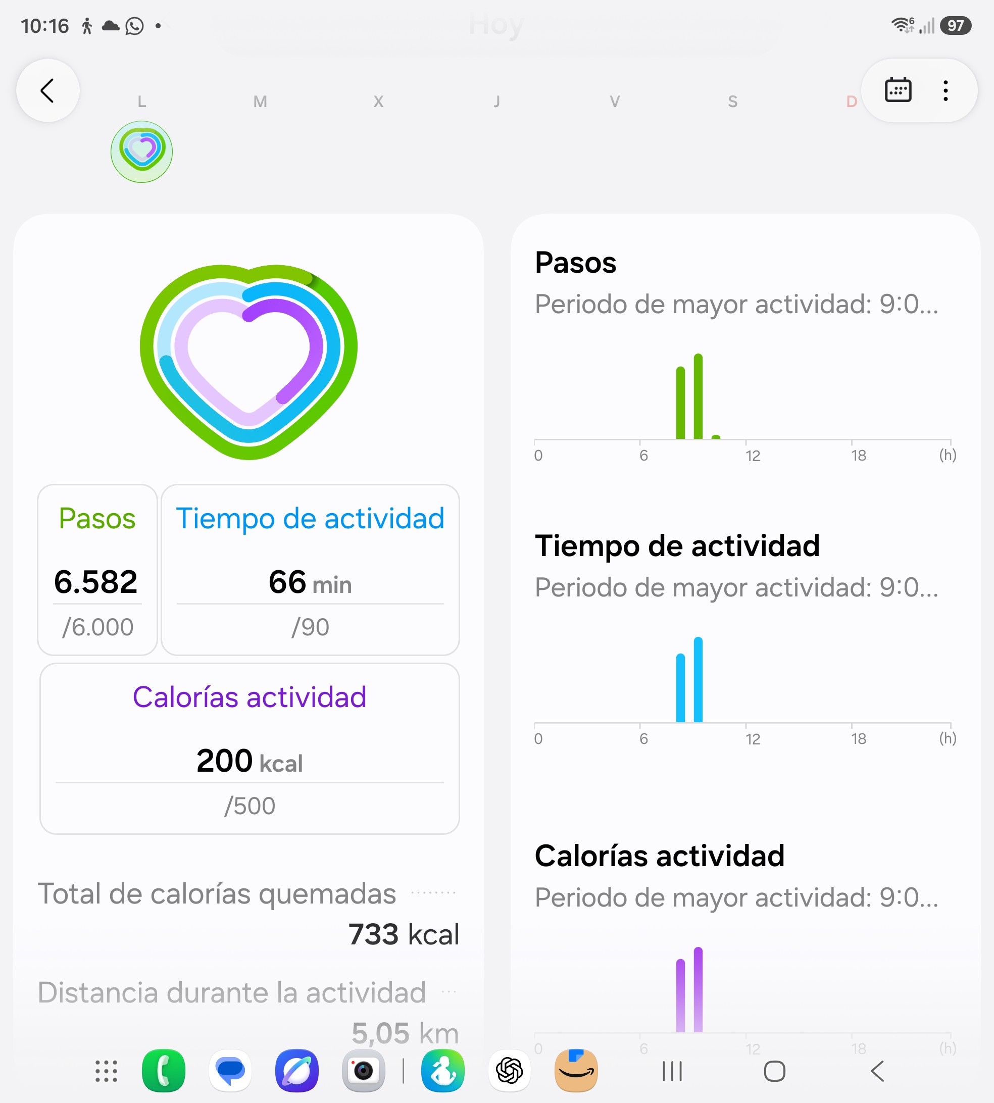 El paseo de hoy lunes, con mucho miedo (¡jajaja, pero de mentira!) — foto 1 de 3